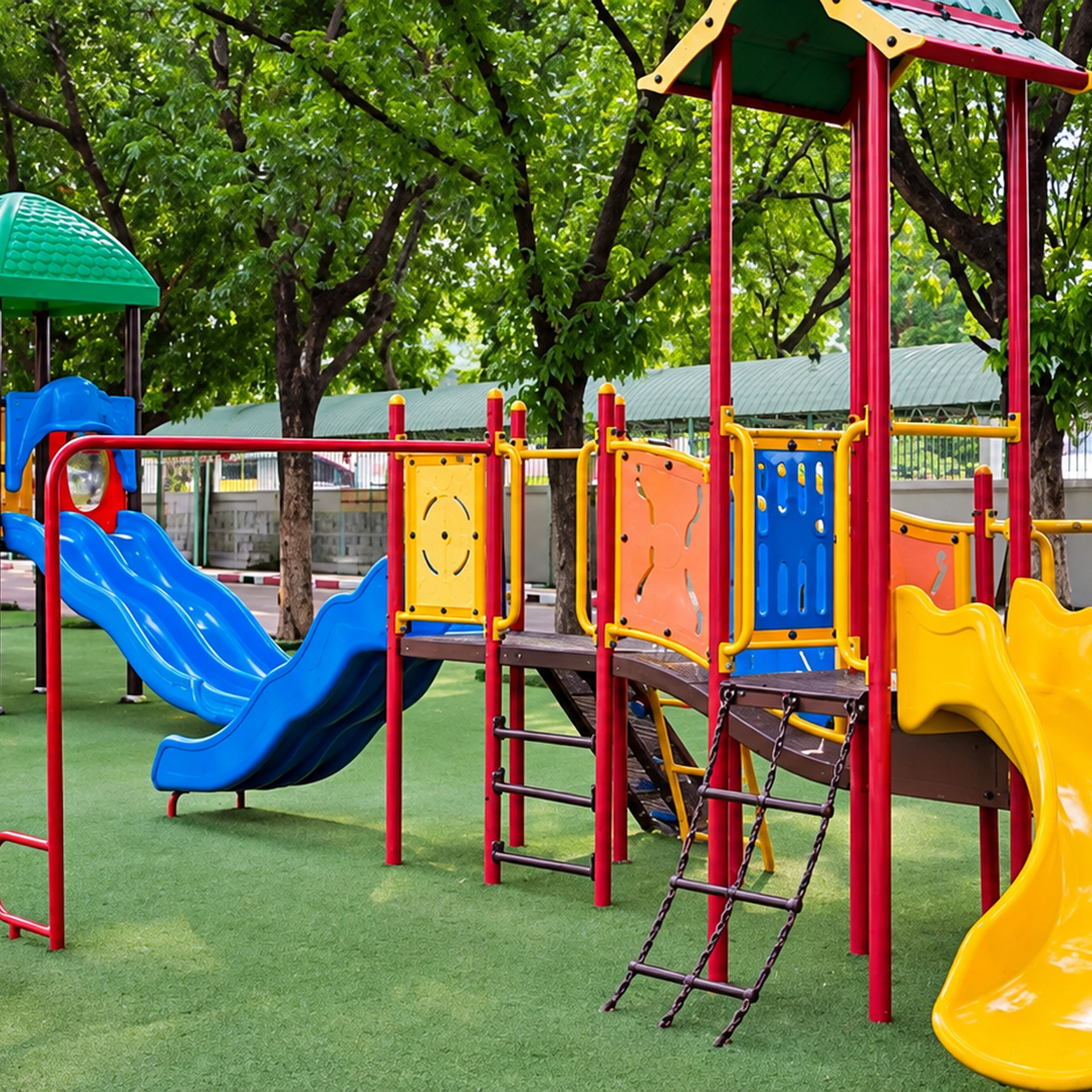 Children's play area at Noble Willasa